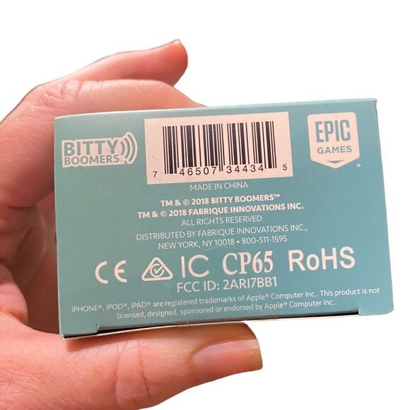 Bitty Boomers Fortnight Bluetooth Speaker Ghoul Trooper - Picture 3 of 5